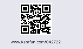 QR code for the interactive karaoke songbook